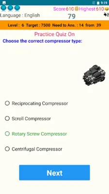 HVAC Quiz android App screenshot 3