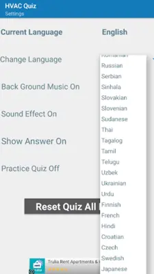 HVAC Quiz android App screenshot 5